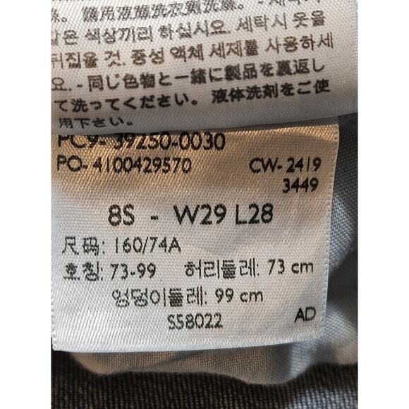 Levi’s Women's Mid Rise Classic Straight Leg Denim Jeans Stretch Size 8S (29×28) - Picture 7 of 9